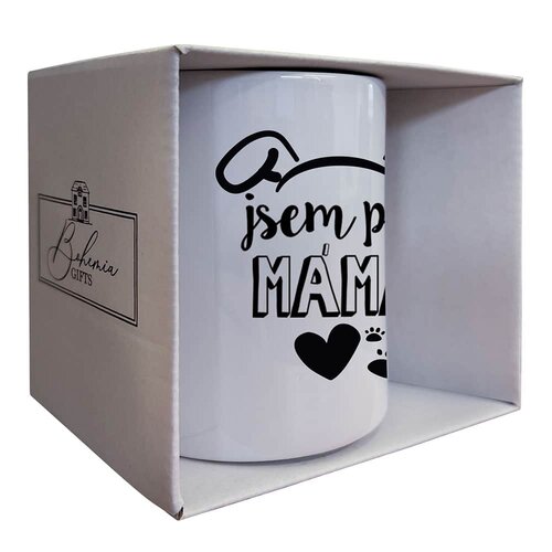 Bohemia Gifts Kerámia bögre - Jsem psí máma(Kutyusos anyuka), 350 ml