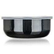 Banquet Zestaw misek emaliowanych METALLIC Black, 8 szt.
