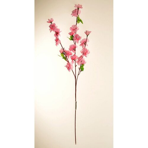 Umelá vetvička Broskyňa ružová, 65 cm