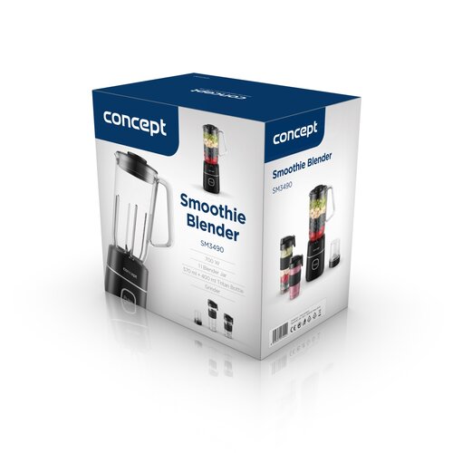 Smoothie maker Concept SM3490, čierny