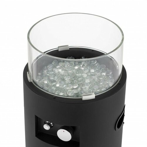 Riverton Focar rotund pentru gaz Ø 35 cm TEPRO3322 , 35 x 35 x 88 cm