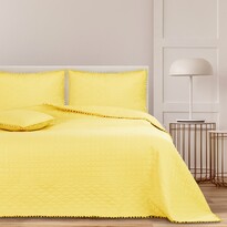 AmeliaHome Покривало для ліжка Meadore медовий, 220 x 240 см