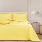 AmeliaHome Tagesdecke Meadore Honig, 220 x 240 cm
