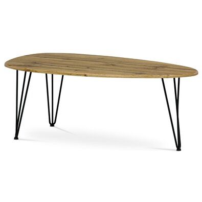 Odkladací stolík 120 x 67 cm, divoký dub