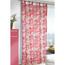 Záclona s poutky Jascha růžová, 135 x 245 cm