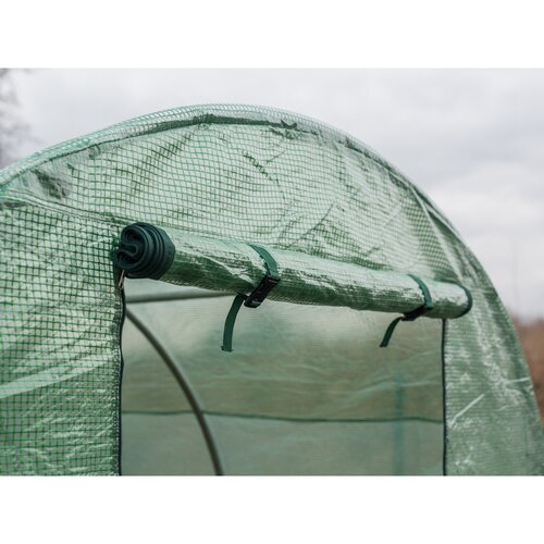 Happy Green Premium grüner Polytunnel, 2 x 3 m