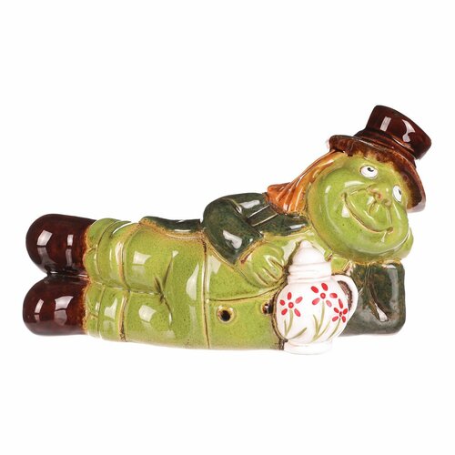 Decorațiuni de grădină Vodník ležící, ceramică, 10x 10 x 13 cm