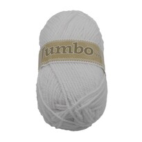 Fir textil JUMBO alb , 100 g / 147 m