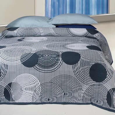 Narzuta na łóżko Scorpio szary, 240 x 260 cm