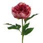Sztuczny kwiat piwonia różowa 4 szt.