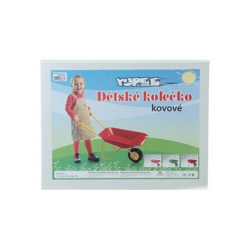 Teddies Yupee fém talicska nagy piros,78 x 40 x 32 cm termék 2. képe