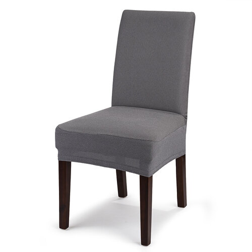 4Home Мультиеластичний чохол для стільця Comfort сірий, 40 - 50 см, комплект 2 шт.