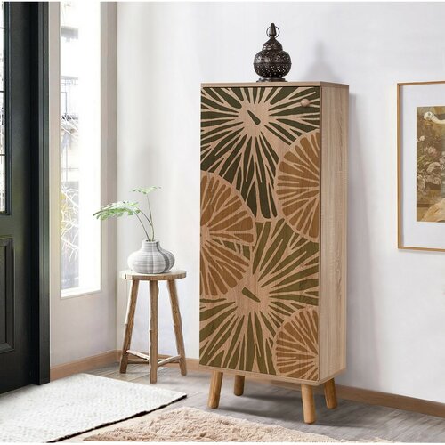 Schuhschrank Mega Sonoma Oak Palm