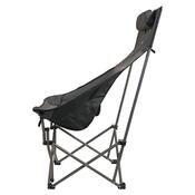 Cattara 13467 Scaun pliant de camping Merit Foldi, negru