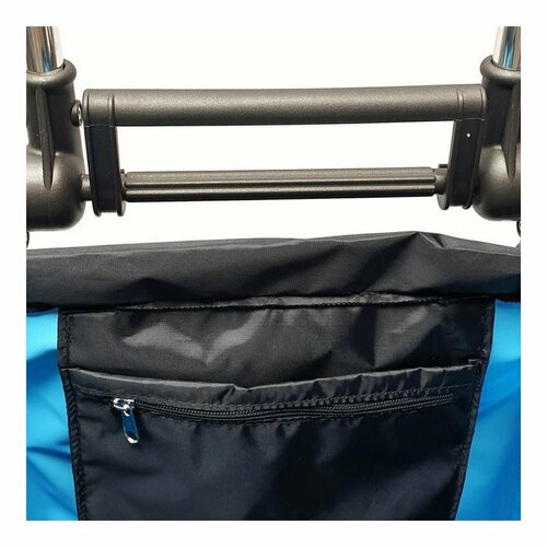 Rolser Nákupná taška na kolieskach Mini Bag Plus MF Logic RG, svetlomodrá