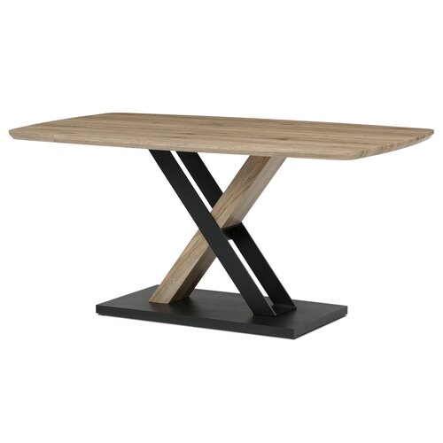 Étkezőasztal X San Remo 165 x 80 cm, tölgyfa, 165 x 80 cm