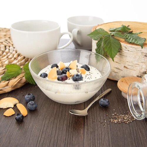 Orion Bol de sticlă Ema 12,5 cm, 6 buc.