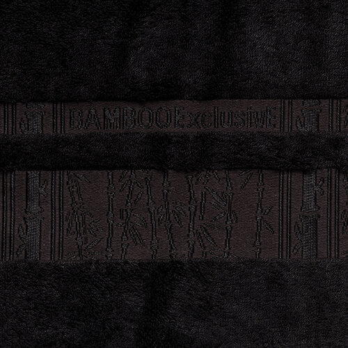 Uterák Bamboo čierna, 50 x 90 cm