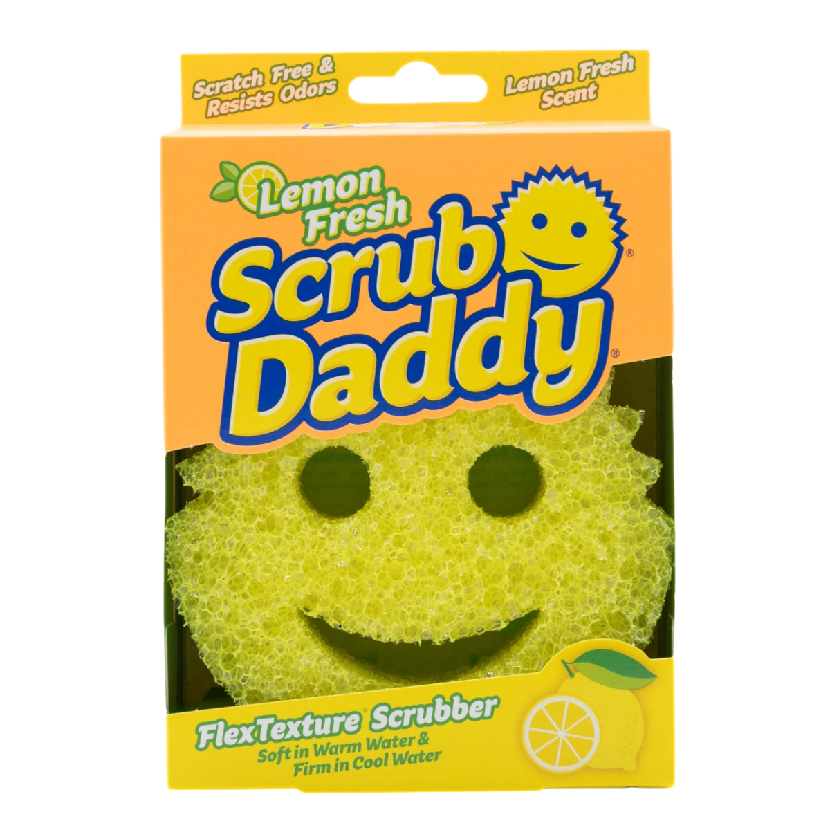 Scrub Daddy Gąbka Fresh Lemon, żółta