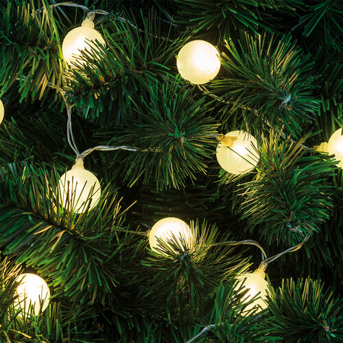 Lanț luminițe decorativ Balls, 20 LED