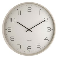 Karlsson 5751WG stylowy zegar ścienny, śr. 40 cm