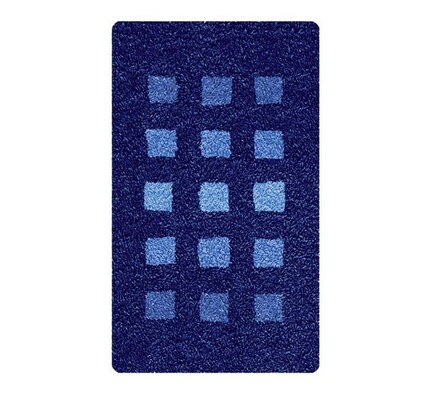 Koupelnová předložka Premium modrá, 55 x 65 cm