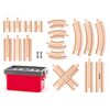 Woody Schienen-Set in Plastikbox, 20 Stück