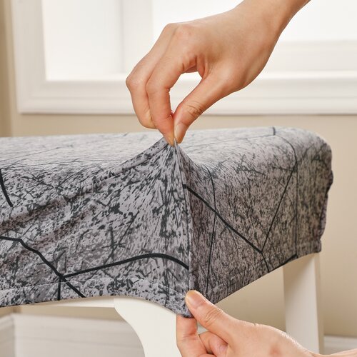 4Home Napínací potah na židli Stone 45 - 50 cm ,set 2 ks