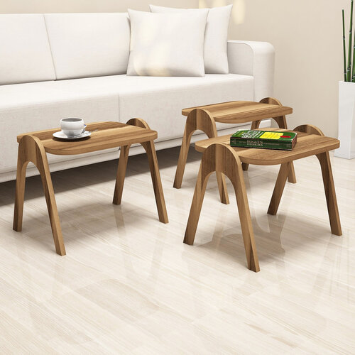 Masă pliantă Paris Walnut, 3 buc