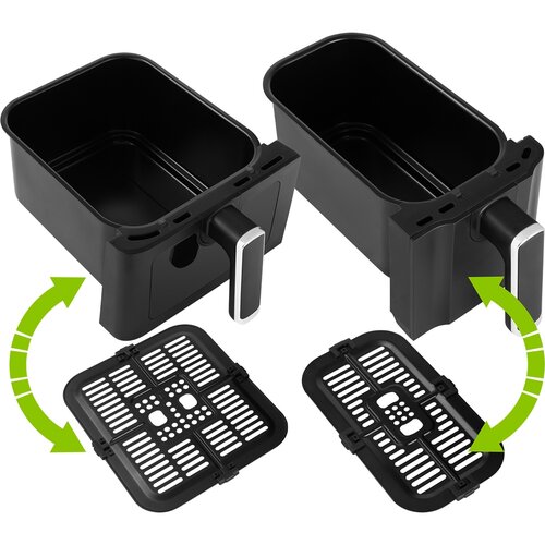 ECG AF 8300 vroča zračna friteza Dual Fry