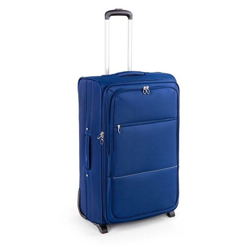 Levně Pretty UP Cestovní textilní kufr velký, 28", modrá