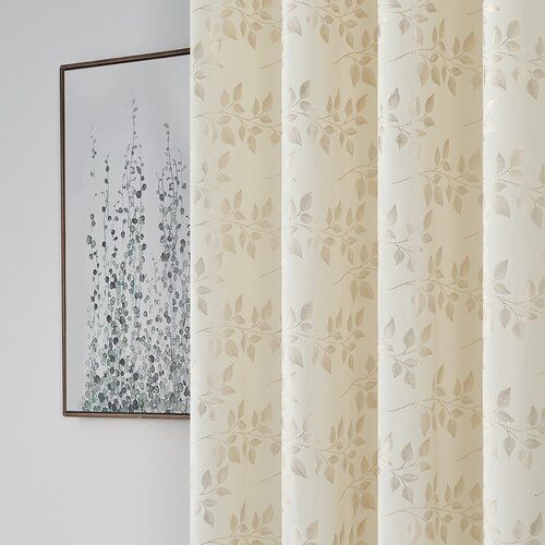 4Home Blackout zavesa Floral , 150 x 250 cm