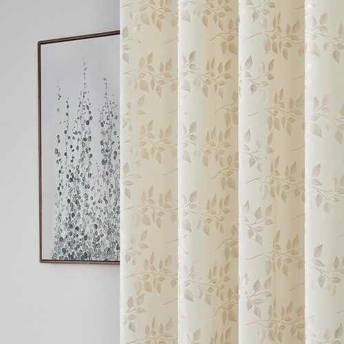 4Home Floral sőtétítő függöny, 150 x 250 cm