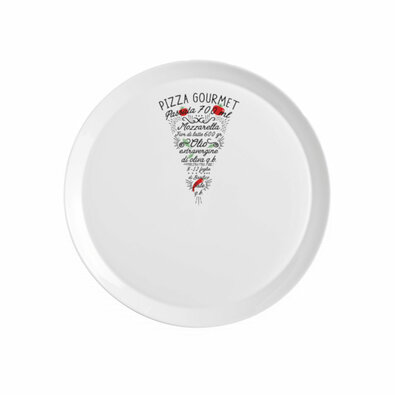 Bormiolli Rocco Pizzateller Fetta, 33 cm