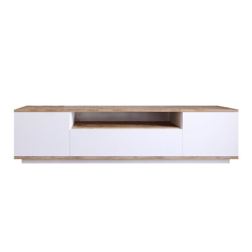 Stolik pod telewizor Fran Atlantic Pine and White