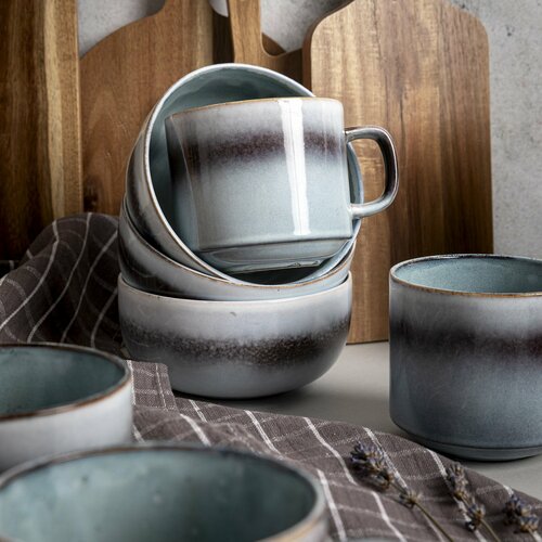 Florina Kubek ceramiczny Moon Dust Brown, 550 ml