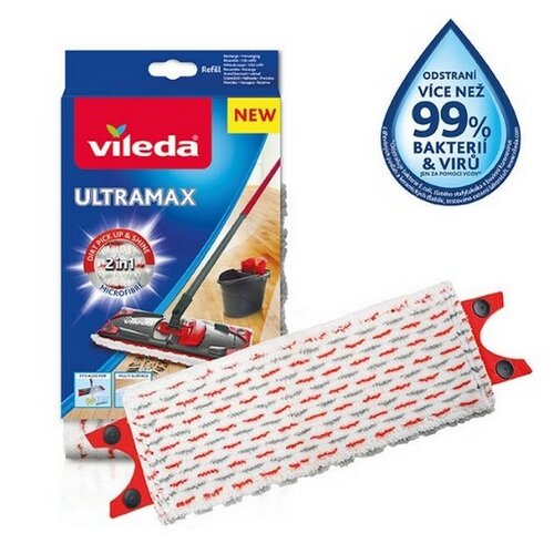 Vileda Ultramax заміна для швабри Microfibre  2v1