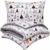 4Home Posteljnina iz mikroflanela Nordic forest,