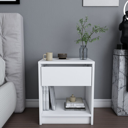 Nočna omarica Sheridan White