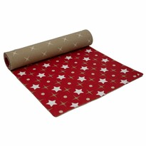 Bieżnik Stars red, 33 x 130 cm Bieżnik Stars red, 33 x 130 cm