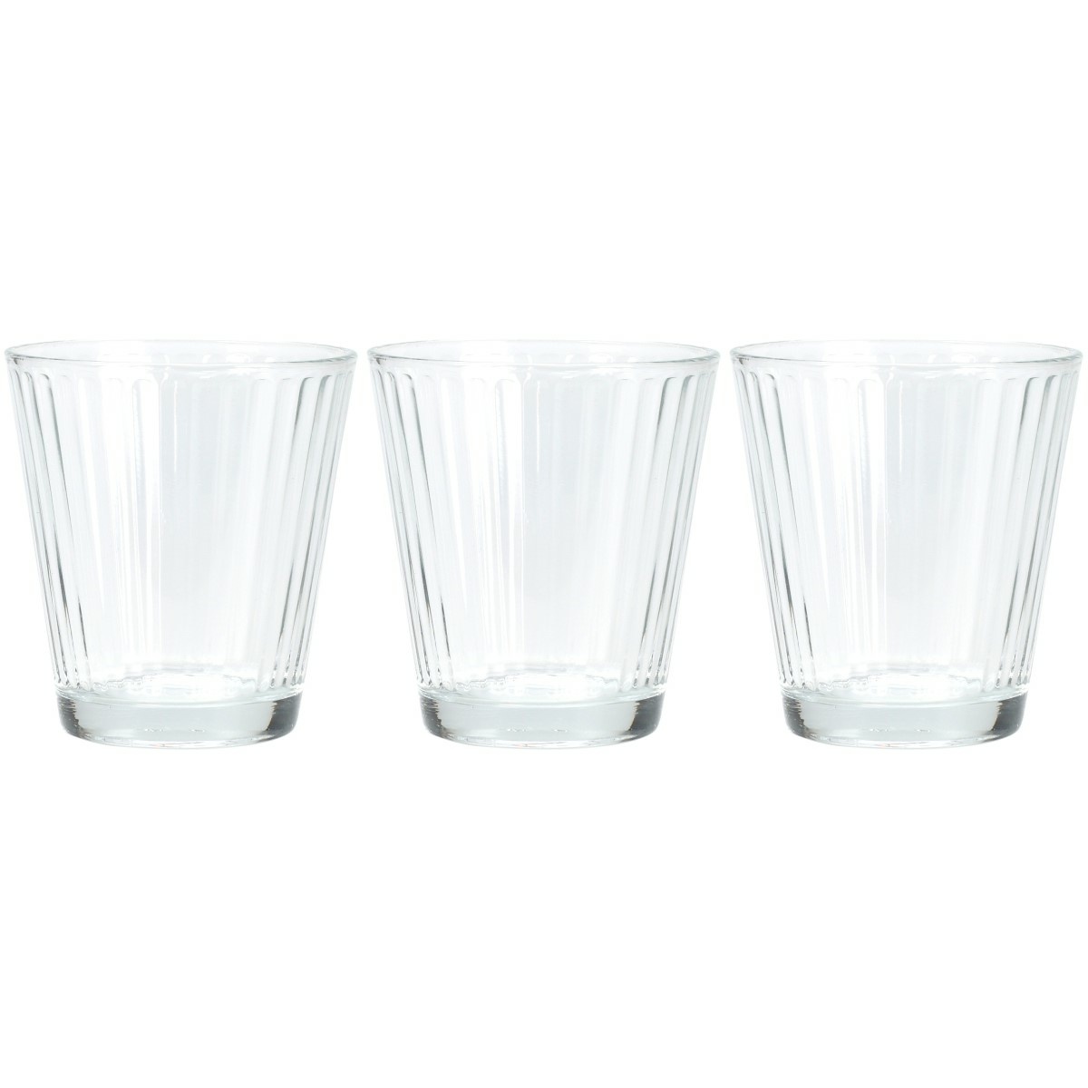 EH Súprava pohárov Stripes 3 ks, 230 ml