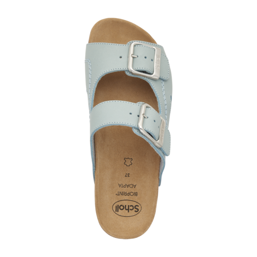 Scholl Pantofle Moldava Wedge AD niebieskie,rozmiar 41