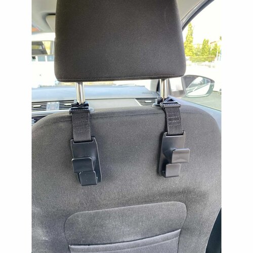 Sixtol Avtomobilski kavl za naslon za glavo CARHOOK 2, 2 kos