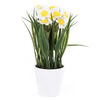 Umelá kvetina Narcis, biela