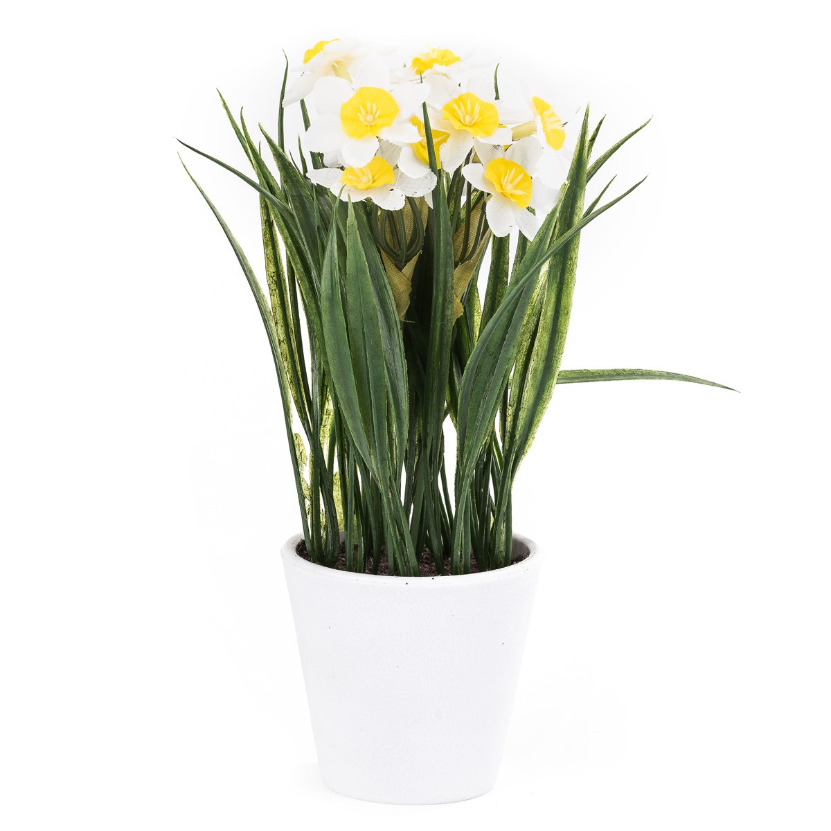 Umelá kvetina narcis biela