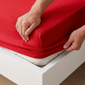 4Home Jersey prostěradlo IDEAL červená, 70 x 140 cm