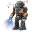 Teddies Robot chodící, 22 cm, na baterie sesvětlem a zvukem