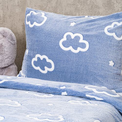 4Home Svetleča posteljnina iz mikroflanela Cloud,140 x 200 cm, 70 x 90 cm
