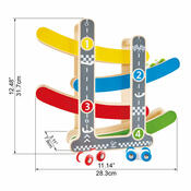 Pistă din de curse auto Hape, 28,3 x 31,7 x 7,9 cm