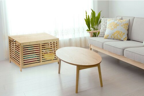 G21 tárolódoboz 76 x 40 x 45 cm, bambusz